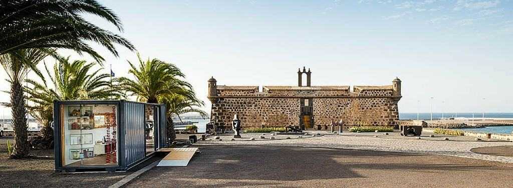 Pevnost Castillo de San José v Arrecife, Lanzarote