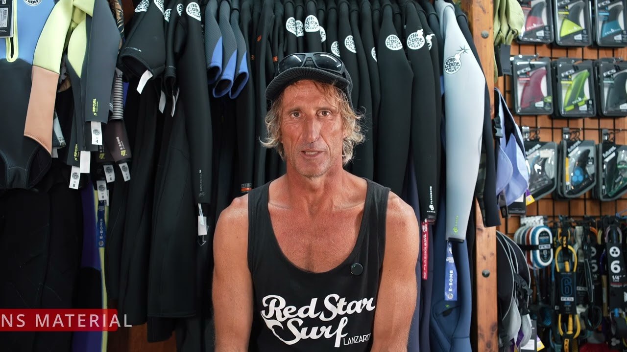 Gerry, instruktor surfingu w Red Star Surf, tłumaczy, jak dobrać sprzęt